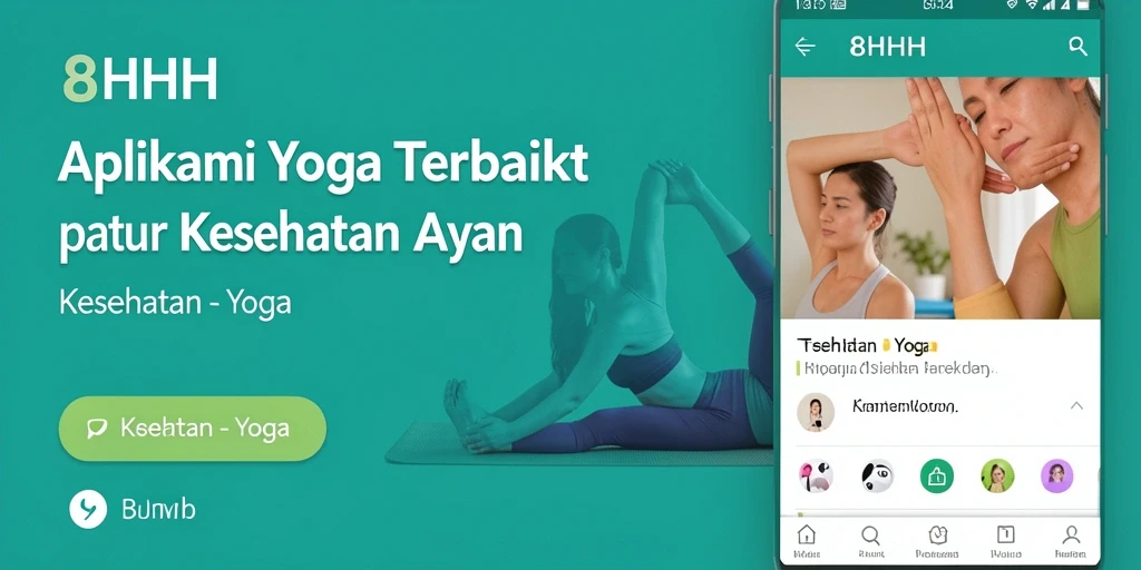 Tampilan antarmuka aplikasi Yoga 8HHH dengan fitur interaktif
