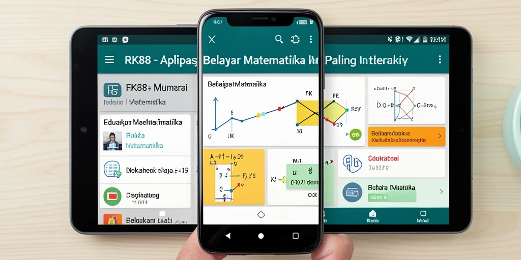 Antarmuka aplikasi RK88 yang interaktif dan menarik.